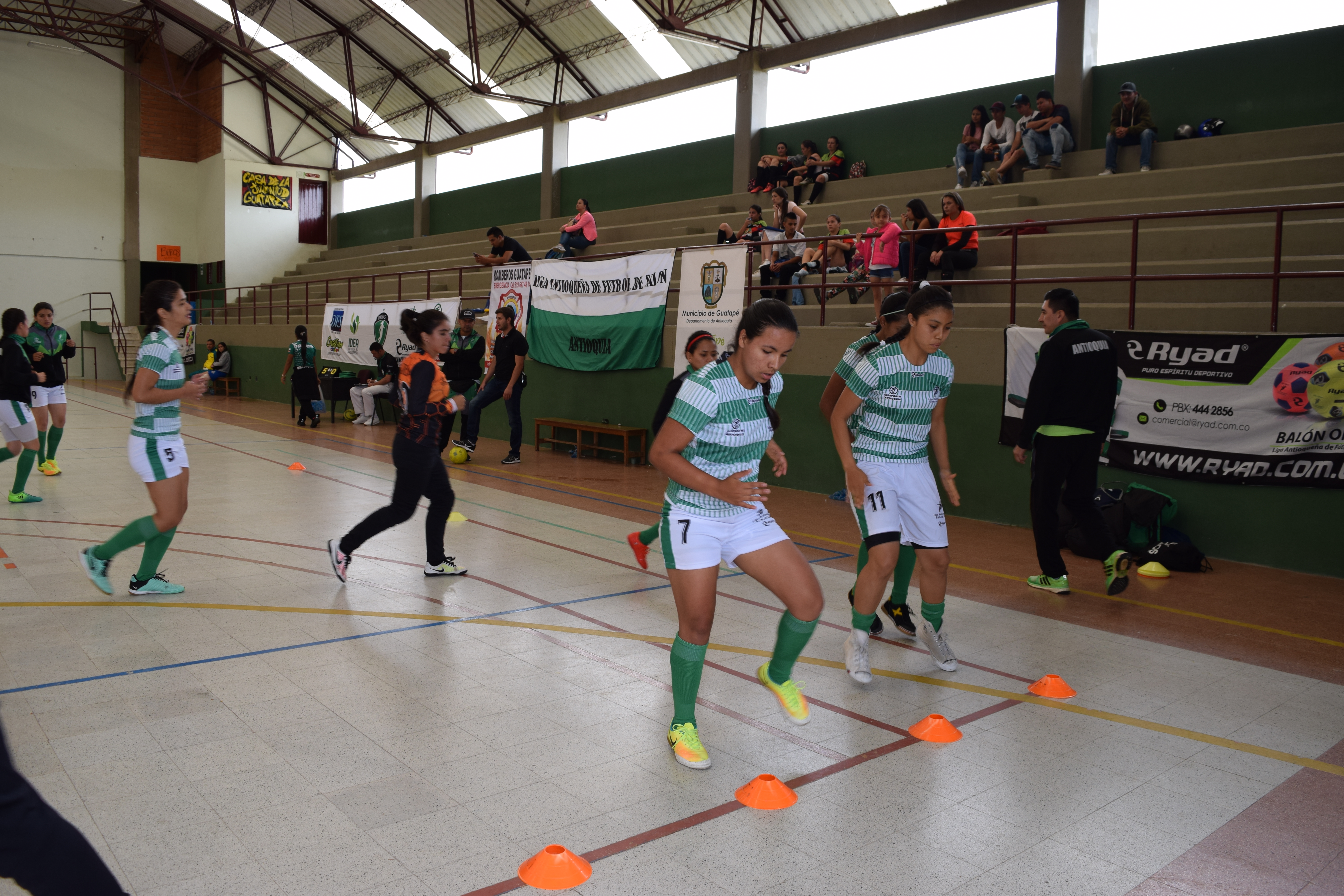 Guatapé fue sede del cuadrangular Femenino Nacional de Fútbol de Salón