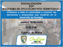 Socializacion EOT - Vereda El Roble