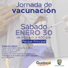 Jornada Nacional de vacunación.