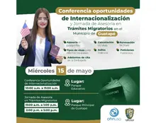 Conferencia de Oportunidades de Internacionalización y Jornada de Asesoría en Trámites Migratorios