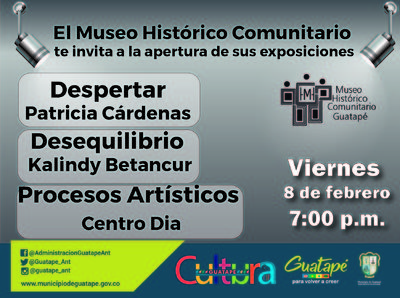 Apertura  agenda cultural del Museo Histórico Comunitario.