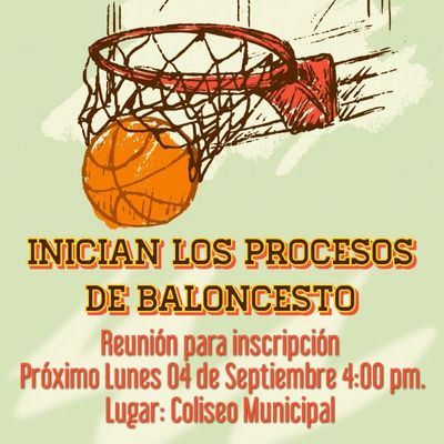 Reunión informativa procesos de Baloncesto. 