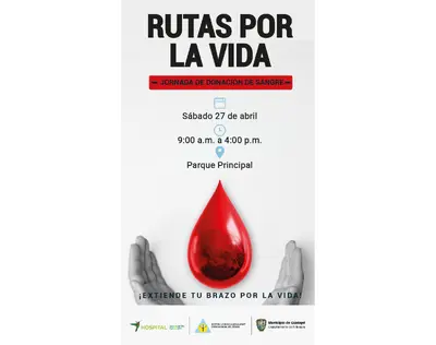 Rutas por la Vida - Jornada de Donación de Sangre