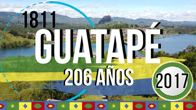 Celebración  cumpleaños 2016 de Guatapé
