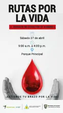 Jornada de Donación de Sangre 27/04/2024
