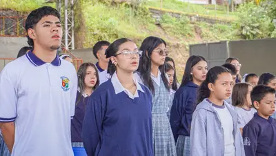 Estudiantes de la Institución Educativa Nuestra Señora del Pilar ejercieron su derecho al voto para elegir el Personero y Contralora Estudiantil