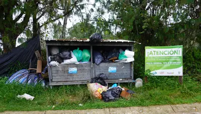 Recuperación Punto Crítico de basura en el sector El Cristalino