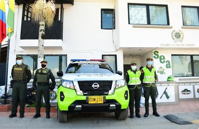 Un nuevo carro de la Policía llega a fortalecer la seguridad en Guatapé