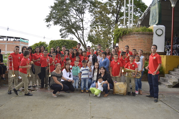 Banda sinfónica de Guatapé participó en el Encuentro Departamental de Bandas realizado en El Peñol.