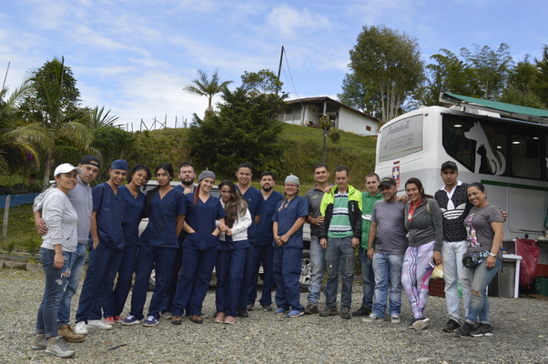Animovil de gobernación Antioquia, realizo jornada de esterilización en el municipio.