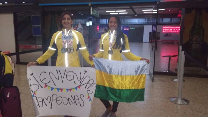 Deportistas de Guatapé brillaron en las pruebas de Canotaje en Santa Marta, juegos bolivarianos