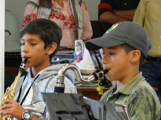 Escuela de música inicia con sus actividades para este año 2018.