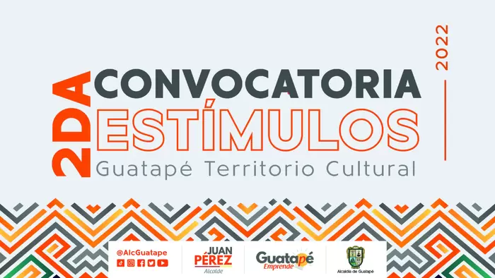Modificación del  cronograma de convocatoria estímulos “Guatapé territorio cultural” 2022