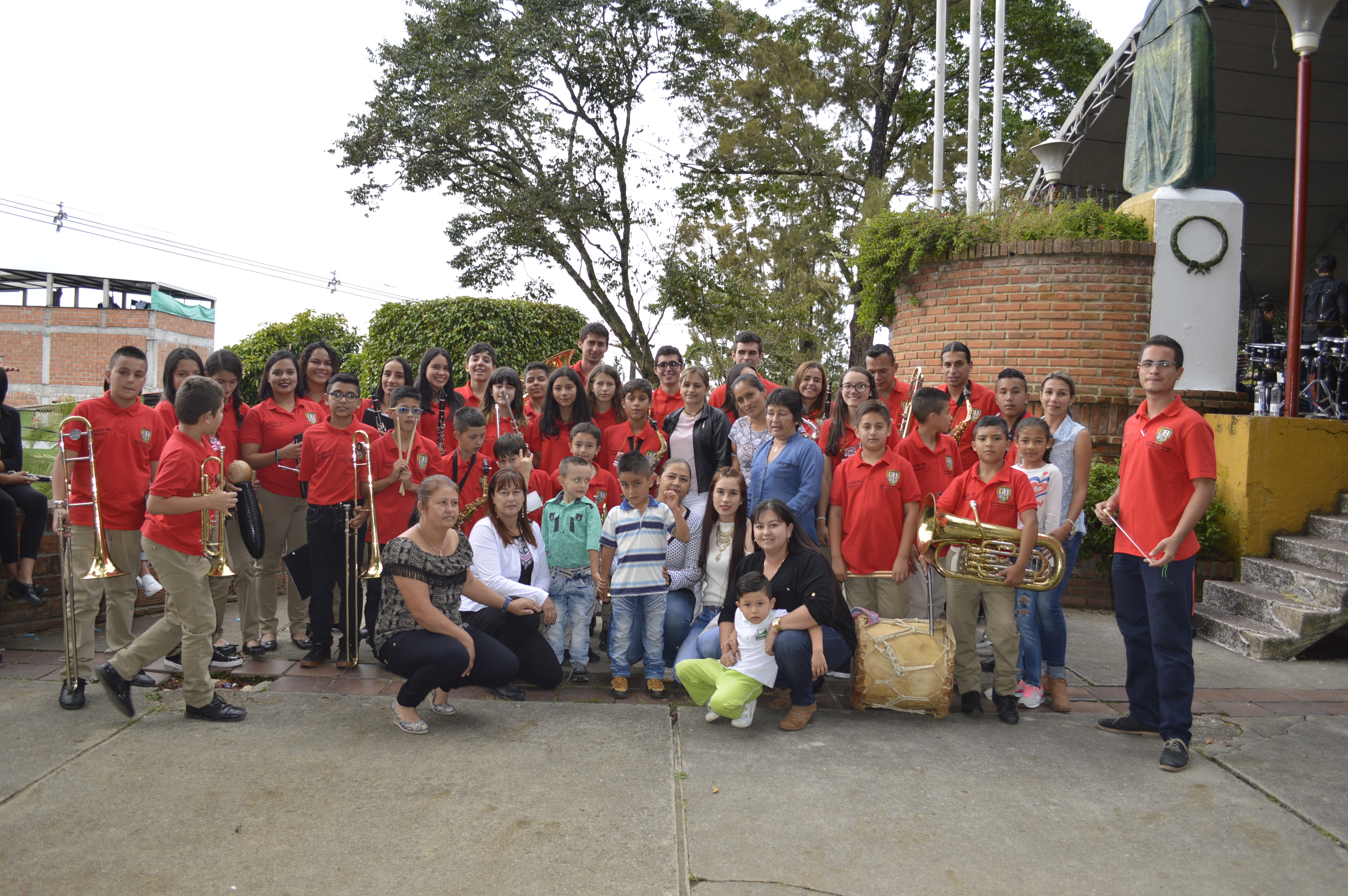 Banda sinfónica de Guatapé participó en el Encuentro Departamental de Bandas realizado en El Peñol.